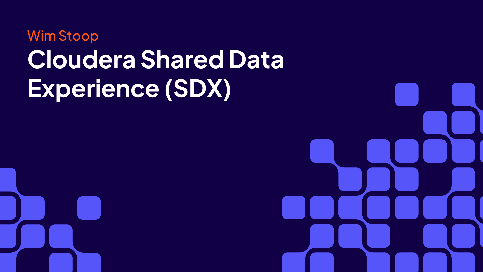 SDX Overview video