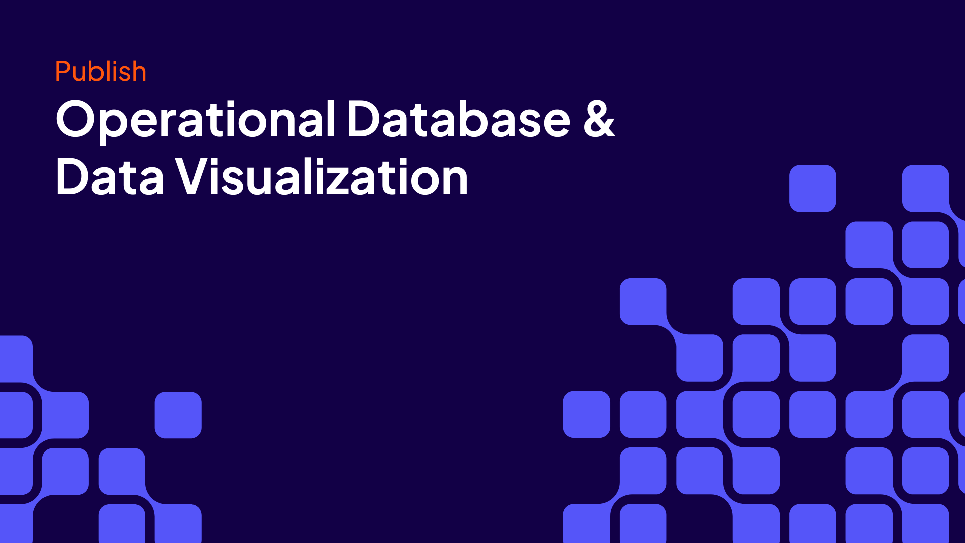 Operational Database & Visualization Overview Video | Cloudera