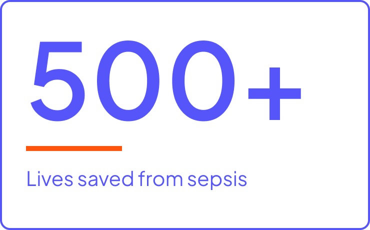 500+ lives saved from Sepsis