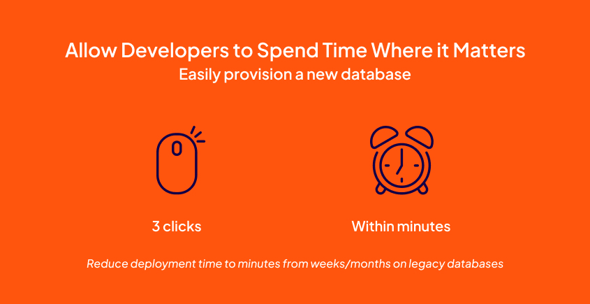 Operational Database - reduce deployment time diagram