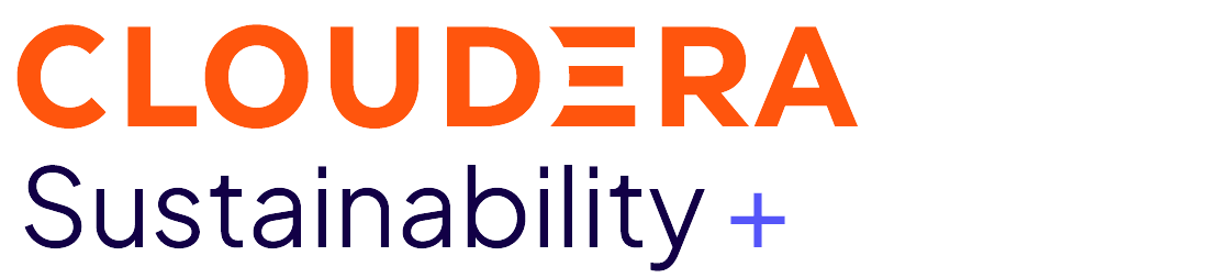 Cloudera Sustainability logo