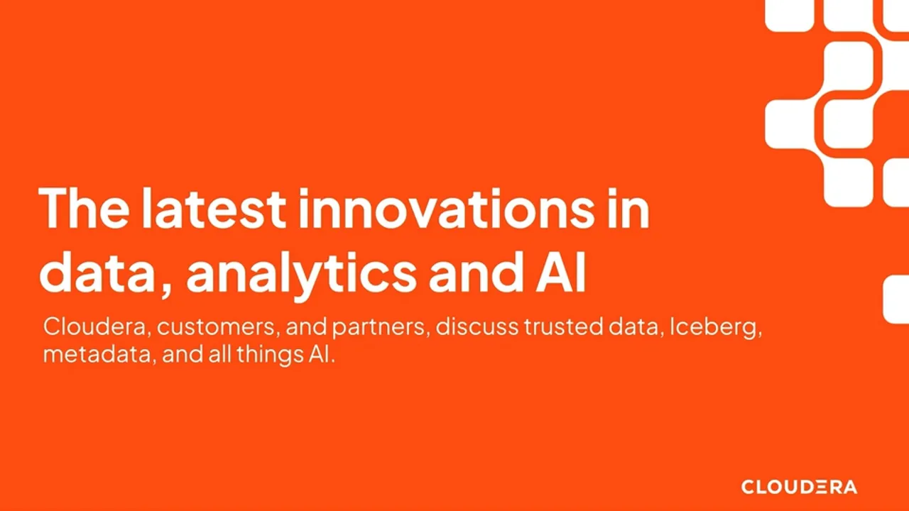 Watch ClouderaNOW April session